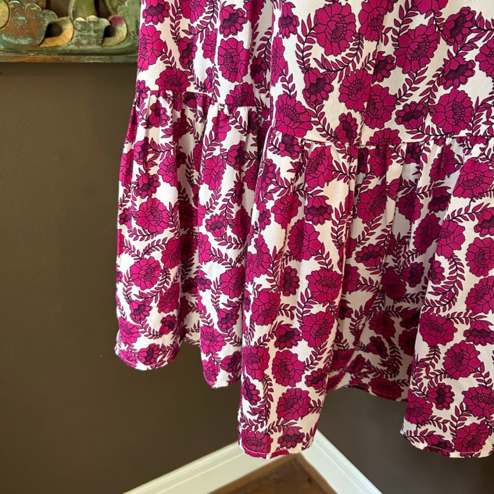 BB DAKOTA Pink Berry Floral Dress - NWT - Picture 6 of 7